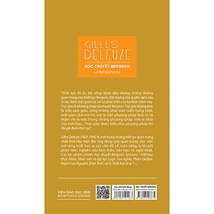 Sách Học Thuyết BERGSON