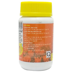 Bộ 3 lọ phân bón lá Đầu Trâu kích thích ra hoa và giúp đậu trái MK 701 (3 hũ x 100g) 
