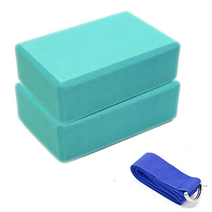 Combo Vòng yoga 33cm +2 gối yoga+1 Dây tập 1,83m Tiện Dụng (Bản Tiêu Chuẩn)