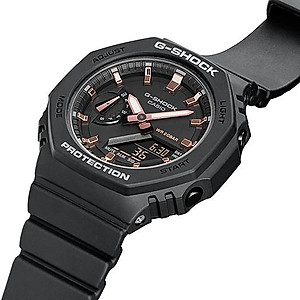 Đồng hồ nữ Casio G-Shock GMA-S2100-1ADR size nhỏ lõi Carbon | GMA-S2100-1A nữ