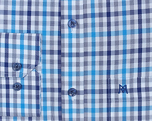 Áo sơ mi nam tay dài form suông Khatoco A1MD398T1-CNCR273-2502-D