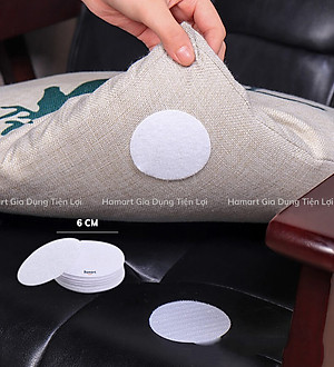 COMBO 5 Miếng Dán Velcro Cố Định Ga Giường Dán Chống Trượt Thảm Sàn Khăn Trải Bàn Lót Ghế