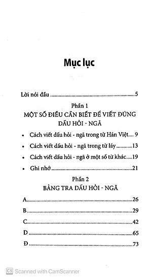 Sổ Tay Viết Đúng Hỏi Ngã