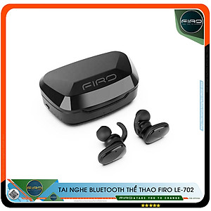 Tai Nghe Bluetooth Nhét Tai Không Dây FIRO A18 - Pin Dock Sạc 300mAh - Bluetooth V5.3 - Tai Nghe FIRO A18 Điều Khiển Cảm Ứng Thông Minh - Công Nghệ Kháng Nước IPX5 - Tai Nghe Không Dây FIRO A18 - Phù Hợp Với Tất Cả Dòng Máy - Hàng Chính Hãng