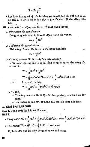 Sách Giải Bài Tập Vật Lí 12