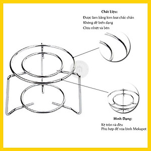 Ấm Pha Cà Phê bằng nhôm