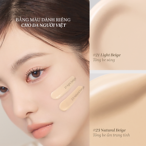 Phấn nước che phủ toàn diện bền màu mịn màng kiềm dầu 24h mude Cushion Soft Silky Fit All Day (15g)