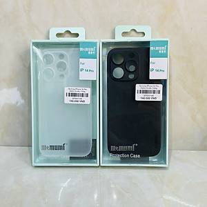 Ốp lưng dành cho iPhone 14 Pro Memumi siêu mỏng chính hãng- hàng chính hãng