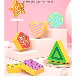 Bộ đồ chơi câu cá, ghép số, ghép chữ Thông minh có xô đựng 5in1 Cao cấp - Hàng chính hãng