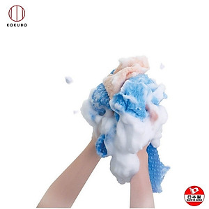 Combo Khăn tắm kỳ lưng Nhật Bản Whip's Kokubo + Bàn chà gót chân Ag+ Jabu  Made in Japan