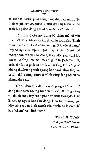 Sách Chạm Vào Định Mệnh