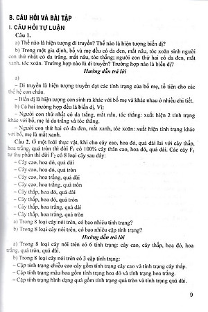 Bồi dưỡng học sinh giỏi Sinh học 9 (Dùng chung cho các bộ sách giáo khoa)