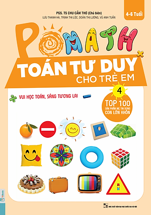 Sách POMath - Toán Tư Duy Cho Trẻ Em 4-6 Tuổi (Tập 4)