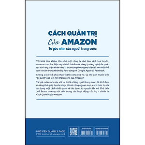 Sách Cách Quản Trị Của Amazon (Working Backwards: Insights, Stories, And Secrets From Inside Amazon)