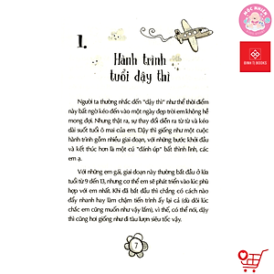 Sách - Tuổi dậy thì - Từ "Cậu bé" đến "Anh chàng" và Từ "Cô bé" đến "Cô nàng" - cho bé 9 tuổi trở lên - Đinh Tị Books