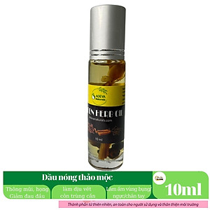 Dầu nóng thảo dược ADEVA - Green herb oil - Đầu bi lăn tiện lợi, kết hợp massage day ấn huyệt đạo. nhỏ gọn tiện mang theo, thành phần từ các loại tinh dầu và thảo mộc tự nhiên