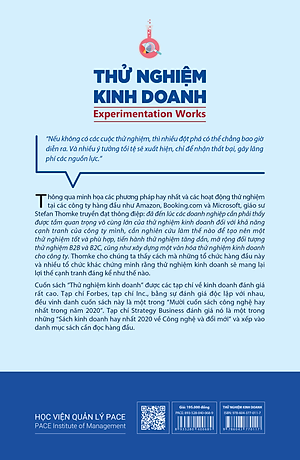 Thử Nghiệm Kinh Doanh (Experimentation Works) - Stefan H. Thomke - PACE Books