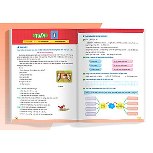 Combo Phiếu Bài Tập Cuối Tuần Toán Và Tiếng Việt Lớp 2