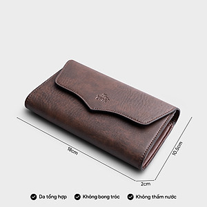 Ví Lata ( Thời trang nữ dáng cầm tay dáng dài - Ví da VN71 )