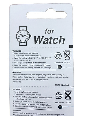 Pin Nhật Maxell SR616SW / SR616 / 321 Chính Hãng 1 Viên