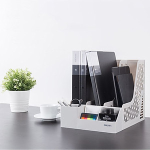 Kệ hồ sơ 3 Ngăn Ráp Liên hoàn với Khay Để Bút Deli Z00112 