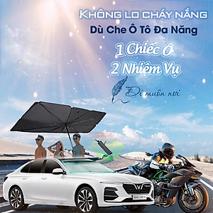 Dù Che Nắng Kính Lái Ô Tô Phản Quang Cách Nhiệt Bảo Vệ Nội Thất - 79*145cm
