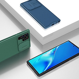Ốp lưng chống sốc cho Samsung Galaxy S26 Ultra , S25 Ultra , S24 Ultra Camshield Pro nắp đậy bảo vệ Camera - Hàng nhập khẩu