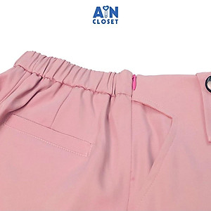 Quần đùi cho mẹ Hồng san hô chéo Hàn - AICDMEZFMTCL - AIN Closet