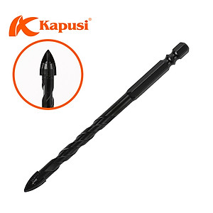 [Combo 5] Mũi khoan đa năng 4 cạnh hãng Kapusi Nhật Bản chuôi lục giác cỡ 6, 8, 10, 12mm