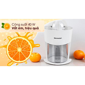 Máy Vắt Cam Sharp EJ-J408-WH (40W) - Hàng Chính Hãng