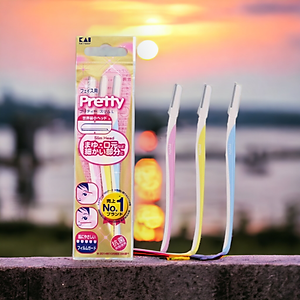 Set 3 Dao Cạo Lông Mặt Kai 00-018