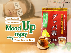 Trà Lá Ổi Yuwa 100% Lá Ổi Guava Tea Thanh Nhiệt Giảm Cân, Ổn Định Huyết Áp, Tăng Sức Đề kháng