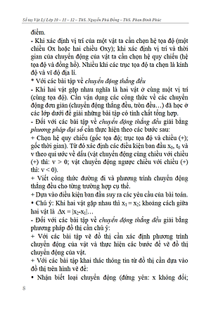 Sổ Tay Vật Lí Trung Học Phổ Thông (Lớp 10 - 11 - 12)