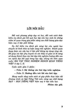 Sách Câu Hỏi Và Bài Tập Trắc Nghiệm Tiếng Việt Lớp 5 Tập 2