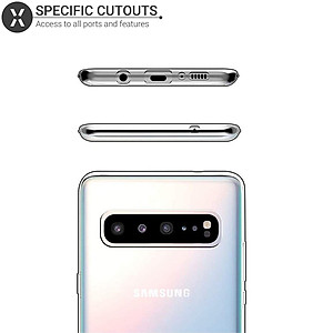 Ốp lưng dẻo silicon cho Samsung Galaxy S10 5G hiệu Ultra Thin (siêu mỏng 0.6mm, chống trầy, chống bụi) - Hàng nhập khẩu