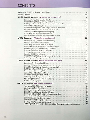 Q: Skills For Success: Intro Level: Listening and Speaking Student Book With iQ Online Practice