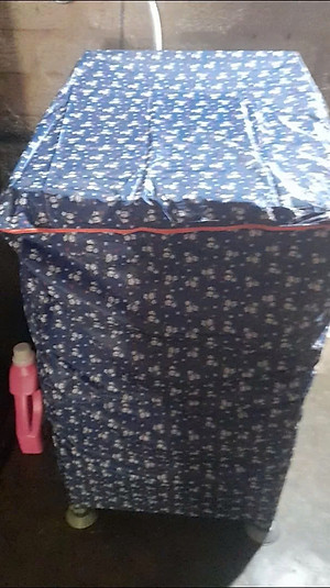 Áo bao máy giặt cửa ngang (trước) cho máy từ 9 - 10kg ,vải dù siêu bền tiện lợi , chống thấm nước , bảo vệ máy giặt dưới mọi thời tiết giao màu ngẫu nhiên