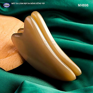 Dụng cụ mát xa bằng sừng siêu dày VIP - MH898 - làm mịn da mặt và toàn thân giúp lưu thông khí huyết