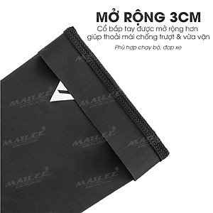 Ống Găng Cánh Tay Che Nắng Chống Tia cực tím Cycling đạp xe đạp chất liệu vải thoáng khí, thấm hút mồ hôi (nhiều size) Mai Lee