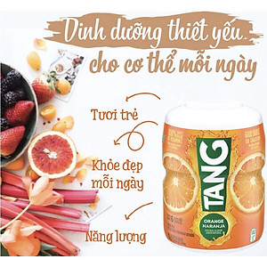 Bột pha nước Cam Tang Orange Naranja Mỹ - Bổ sung vitamin c, canxi - tăng sức đề kháng, sản xuất collagen, nhanh lành, chống oxy hóa - QuaTangMe Extaste