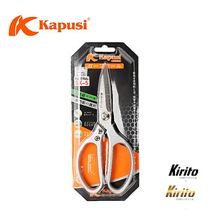 Kéo làm bếp Kéo Nhật đa năng Kapusi JAPAN SK5 siêu sắc bén, kéo cắt gà, cắt thịt, cắt rau củ