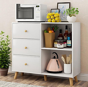 Kệ tủ bếp KB07-1 để nồi cơm điện lò nướng để lò vi sóng đồ nhà bếp loại cao cấp sản xuất tại Việt Nam