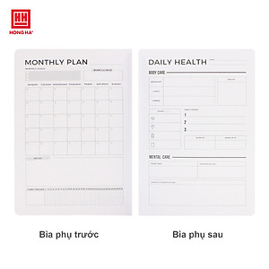 Sổ bìa bồi A4 200trang Hồng Hà Subject - 4586