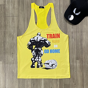Áo 3 lỗ nam tập gym DO GYM SHOP form body đẹp, thun lạnh 4 chiều thoáng mát