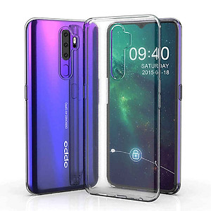 Ốp lưng dẻo silicon cho Oppo A9 2020 hiệu HOTCASE Ultra Thin (siêu mỏng 0.6mm, chống trầy, chống bụi) - Hàng nhập khẩu