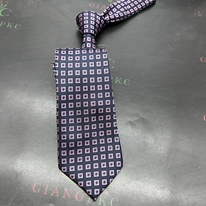 Cà vạt nam trung niên 8cm màu tím Giangpkc Tp HCM