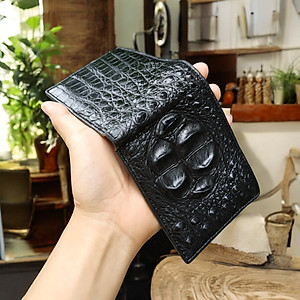 Ví Nam Gù Cá Sấu Lớn 2 Mặt Cao Cấp