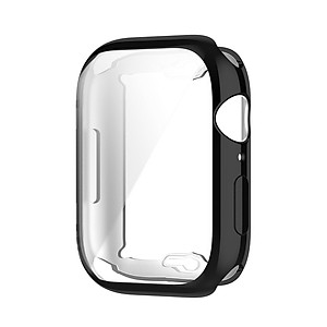 Ốp Case TPU Bảo Vệ Màn Hình Mạ Chrome cho Apple Watch Series 7 / Apple Watch Series 8 / Apple Watch Series 9 (Size 41mm/45mm) - Hàng Chính Hãng