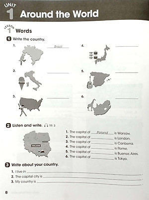 Look 3: Workbook With Online Practice