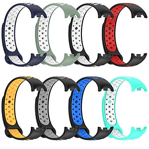 Dây đeo Silicone Sporty thay thế cho Xiaomi Mi Band 8 / Xiaomi Mi Band 9 / Xiaomi Mi Band 10 - Hàng Chính Hãng